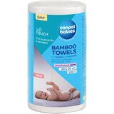 Canpol Bamboo Towels jednokratni ručnici 0m+ 20x20 cm 120 kom | shoptok.hr
