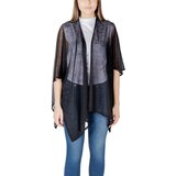 Liu Jo Šali & Rute PONCHO KNITWEAR LUREX 2A5007M0300 Črna Cene