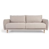 Kave Home Bež kavč 210 cm Carlota - Kave Home Cene