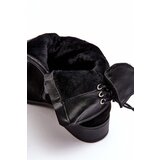 EVENTO Women's Suede Boots on a Flat Heel Black Keresa | ePonuda.com