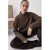 TRENDYOLMILLA ženski duks Twoaw26Kz000790, taupe-bež Cene