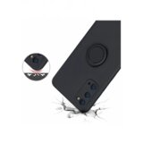 Onasi Silikonski ovitek Liquid Ring za Xiaomi 12 Pro - črn | Shoptok.si