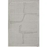 Siva volnena preproga 200x300 cm Morphic Organica –