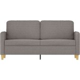  Dvosjed od tkanine smeđesivi 140 cm | shoptok.hr