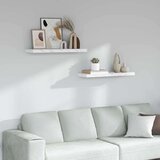  Polica na zidu Zidne 2 pcs Bijeli mramor 90 x 23 5 x 4 cm | shoptok.hr