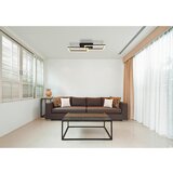 Globo LED stropna svjetiljka Sapena (20 W, D x Š x V: 61,4 x 19,5 x 9 cm, Crna, Topla bijela) | shoptok.hr