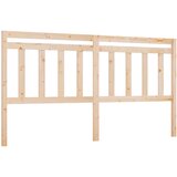 Maison Chic posteljno vzglavje - vzglavna omarica - nočna omarica 206x4x100 cm trdna borovina, (21705200) Cene