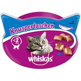 Whiskas Varčno pakiranje: prigrizki - Hrustljavi žepki: losos 8 x 60 g Cene
