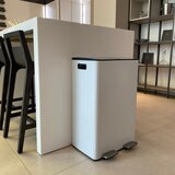 Spirella Mat bijela željezna kanta za smeće 2x30 l za odvojeni otpad/s pedalom Aliya – | shoptok.hr