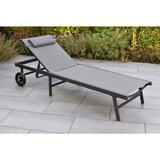 Gardenson VRTNI LEŽALNIK aluminij prašno lakirano barve grafita, siva Cene