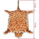  Tepih Leopard od Pliša 139 cm Smeđi | Eponuda.com