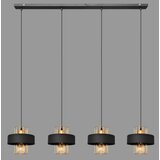  Luster na sajli VOLTA 4xE27/15W/230V crna/rose gold | Eponuda.com