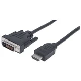 Kabl 372510 HDMI/M - DVI-D/M 24+1/3m