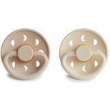 FRIGG® Moon Phase Size 2:6-18 months duda Cream/Croissant 2 kos | Shoptok.si