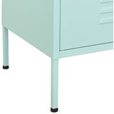 Ormarić za pohranu boja mente 80 x 35 x 101,5 cm čelični | shoptok.hr