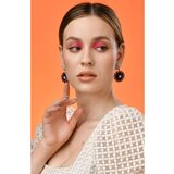 Fenzy Elegantne Naušnice Sa Kamenčićima, Ljubičaste | shoptok.hr