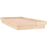  Posteljni okvir LED bel 90x190 cm trden les, (20904080) | Shoptok.si