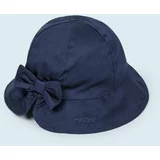 Mayoral Otroški bombažni klobuk mornarsko modra barva