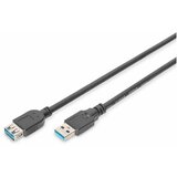 Digitus podaljšek USB 3.0 A-A 1,8m črn, (21382468) Cene