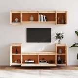 TV ormarići 6 kom od masivne borovine | shoptok.hr