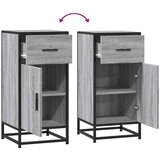  Komoda boja hrasta sonome 35 5x35x76 cm konstruirano drvo metal | shoptok.hr