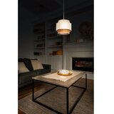  Luster na kablu BOHO 1xE27/60W/230V, Ø 20 cm, bela/juta | Eponuda.com