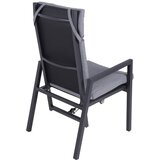 Garden Pleasure Sivi kovinski vrtni stoli v kompletu 1 ks Sintra – | Shoptok.si