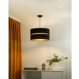  Duolla - Luster na sajli DUO 1xE27/15W/230V prečnik 40 cm crna/zlatna | Eponuda.com
