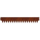  Ograda oko Travnjaka 20 pcs 103 x 15 cm metal Rđa | shoptok.hr