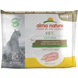 Almo Nature Natural vrečke 6 x 55 g - Piščančji file