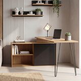 Livetastic KOTNA PISALNA MIZA leseni material rjava Slike