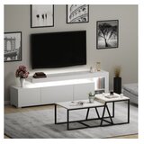 Hanah home Set TV komoda i klub stolić bijeli | Eponuda.ba