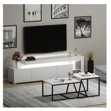 Hanah home set za dnevnu sobu beliz white