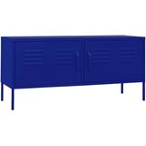 vidaXL TV ormarić modri 105 x 35 x 50 cm čelični | shoptok.hr