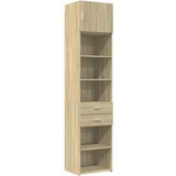 Furnova Ozka omara za shranjevanje sonoma hrast 50x42,5x225 cm inž. les, (21954153) | Shoptok.si