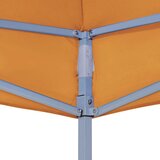 Krov za šator za zabave 3 x 3 m narančasti 270 g/m² | shoptok.hr