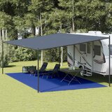  Tepih za šator 400 x 700 cm plavi HDPE | shoptok.hr