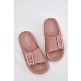 VINCEZA Women's Foam Slippers With Buckle | Shoptok.si
