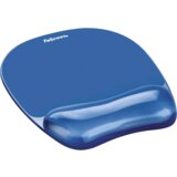 Fellowes Podloga za miško z gel vložkom, Crystal™ Gel, modra Cene