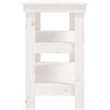  Radni stol bijeli 110,5 x 50 x 80 cm od masivne borovine | Eponuda.ba