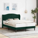  Krevetna konstrukcija Tamnozelena 140 x 190 cm Baršun | shoptok.hr
