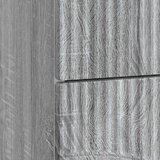  Noćni ormar Siva sonoma 43 x 34,5 x 44,5 cm Konstruirano drvo | shoptok.hr
