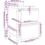 Komercijalni kuhinjski ormarići 2 kom 50x60x96 cm nehrđajući čelik | Eponuda.com