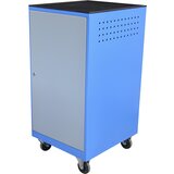  pomična omara za orodje, vxšxg 1085 x 560 x 615 mm, nebesno modre/srebrno sive barve Cene