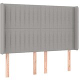  Box spring postelja z vzmetnico LED sv. siva 140x200 cm blago, (20937303) | Shoptok.si