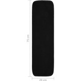  Protuklizni otirači za stepenice 15 kom 75x20cm crni pravokutni | shoptok.hr
