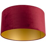 QAZQA Velur senčnik rdeč 50/50/25 z zlato notranjostjo | Shoptok.si