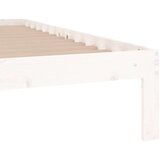  Okvir za krevet masivno drvo bijeli 90x190 cm 3FT jednokrevetni | shoptok.hr