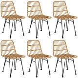  7-dijelni vrtni blagovaonski set od poliratana | shoptok.hr