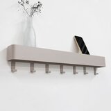 Spinder Design Siva/bež metalna zidna vješalica s policom Dax Play – | shoptok.hr